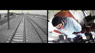 هوشیاری راننده قطار در زیر نگرفتن بچه ۳ ساله بر روی ریل