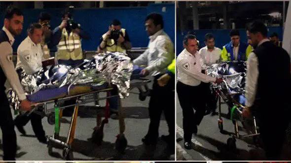 آسیب دیدن چشم مرد 40 ساله تهرانی در شب چهارشنبه سوری + عکس 