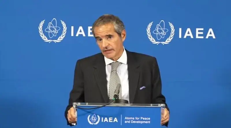 ویرایش - « رافائل گروسی » مدیرکل آژانس بین المللی انرژی اتمی در نشست فصلی شورای حکام آژانس