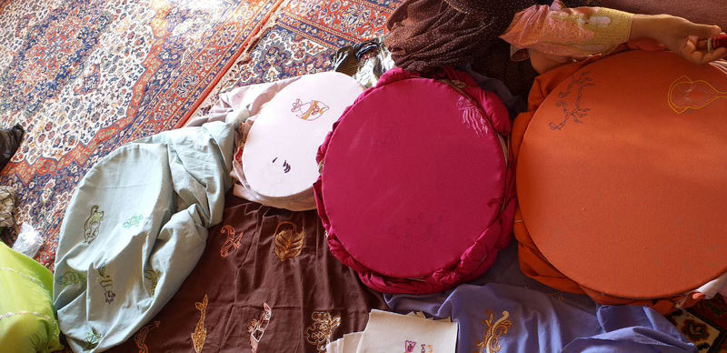 نمایشگاه زنان دیرستان1