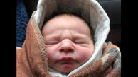 این نوزاد زیبا  در میان بوته ها رها شده بود + عکس / لندن
