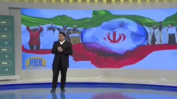 فیلم آبروریزی آقای خواننده در برنامه زنده تلویزیون ! / گافی که ماستمالی نمی شود !