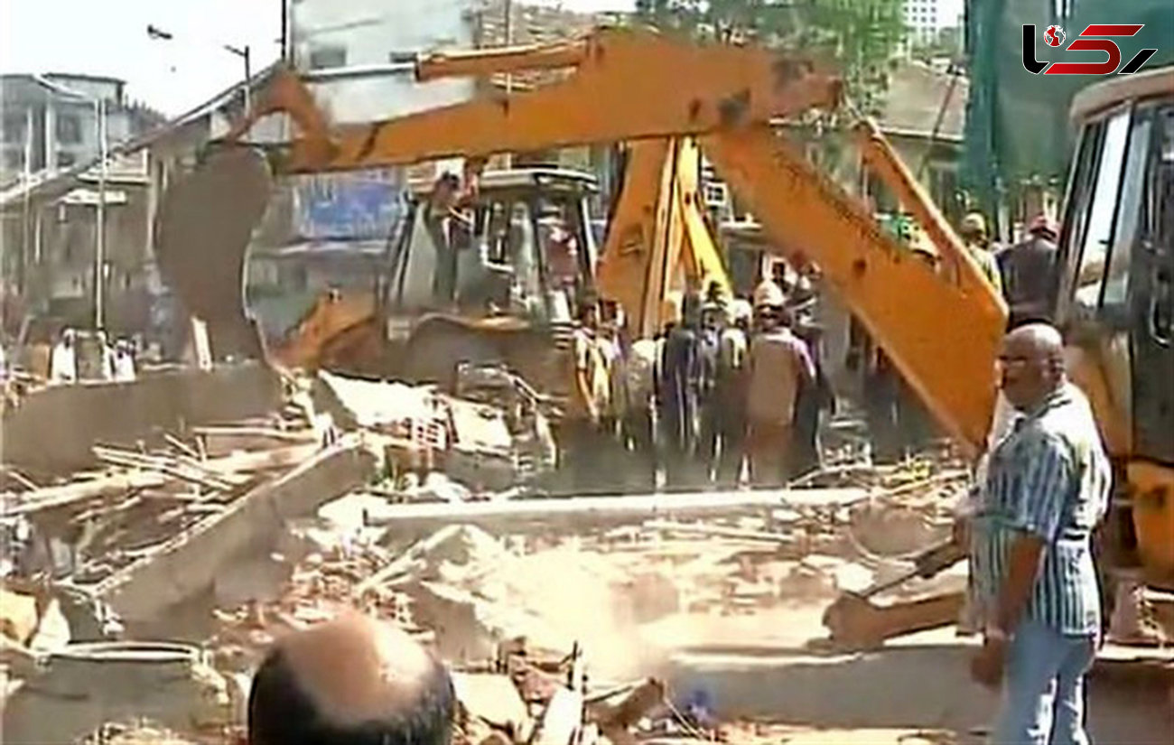 ۵ کشته و ۱۰ زخمی در فروریختن یک ساختمان در هند