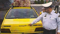 تاکسی با 108 میلیون جریمه رکورد زد / این خودرو توقیف شد+عکس