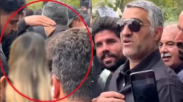 عکس همسر بی روسری پژمان جمشیدی در مراسم آتیلا پسیانی ! / عروس خانم بالاخره لو رفت ! 