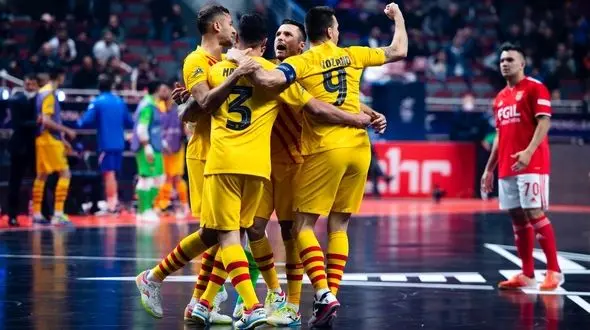 باخت بنفیکا مقابل بارسلونا در شب گلزنی طیبی