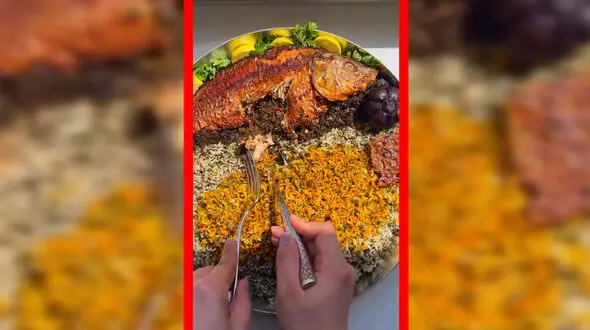 فیلم طرز تهیه ماهی شکم پر