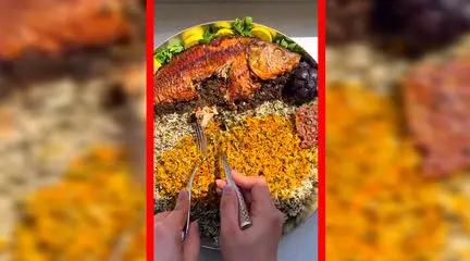 فیلم طرز تهیه ماهی شکم پر