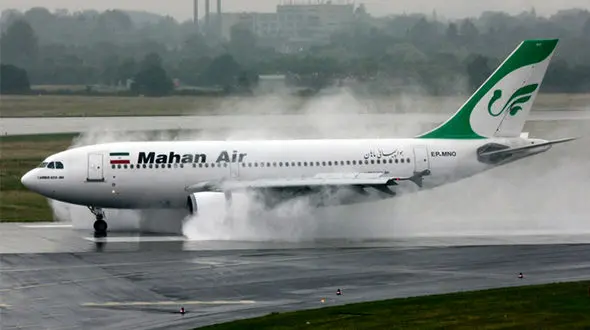 اسپانیا پروازهای ماهان را لغو کرد