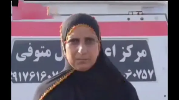 فیلم فداکار زن جنوبی در حادثه انفجار بندرعباس ! / این زن کیست ؟! + عکس