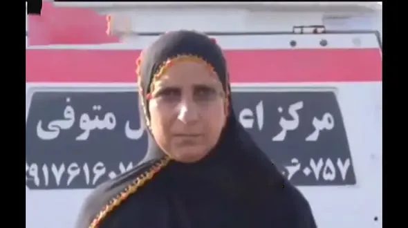 فیلم فداکار زن جنوبی در حادثه انفجار بندرعباس ! / این زن کیست ؟! + عکس