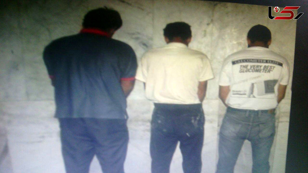 این ۳جوان دزدهای خیابانی در نیشابور بودند