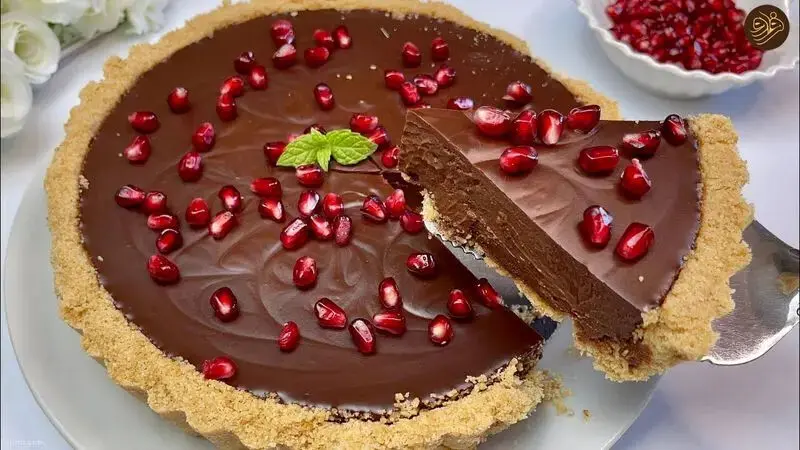 دسر بیسکوییت و شکلات