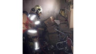 آتش سوزی هولناک در مجتمع تجاری ازگل / روز گذشته رخ داد + عکس ها