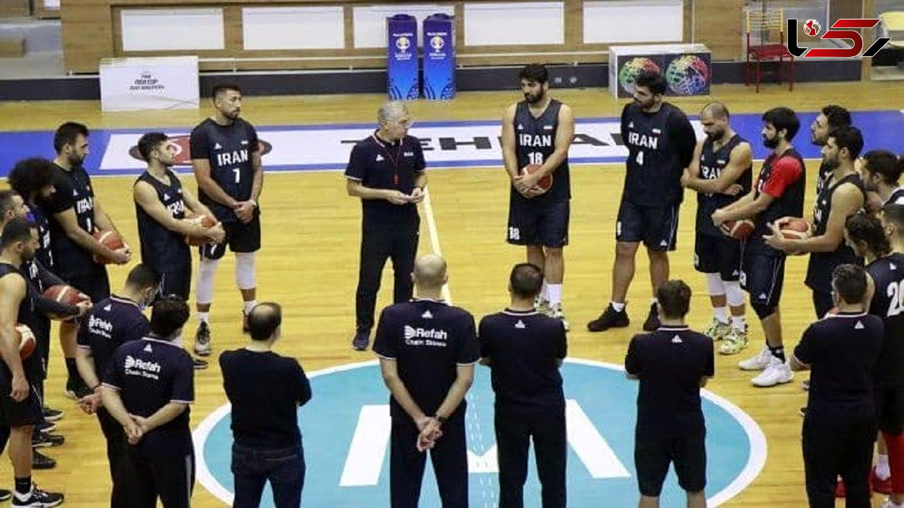 بازیکنان تیم ملی بسکتبال مردان مشخص شدند 