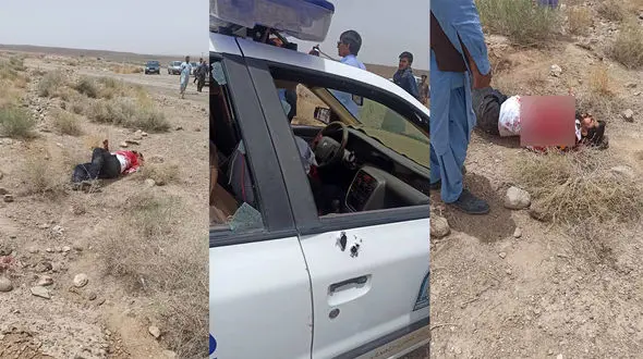 جاده‌ای که به خون شهدا رنگین شد / یکمین سالگرد شهادت مظلومانه ماموران پلیس راه خاش_تفتان