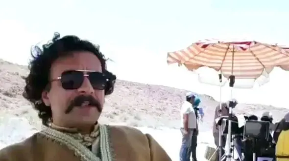 فیلم جدید از حسام منظور در پشت صحنه سریال بانوی عمارت و پیش بینی جالب او از آینده سریال / وقتی کارت درست باشه از نتیجه مطمئنی