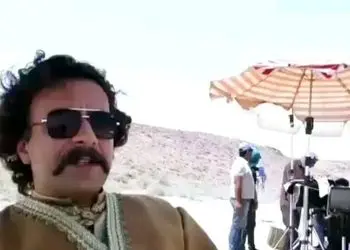 فیلم/ ویدئوی دیده نشده از حسام منظور در پشت صحنه سریال بانوی عمارت و پیش بینی جالب او از آینده سریال / وقتی کارت درست باشه از نتیجه مطمئنی ...