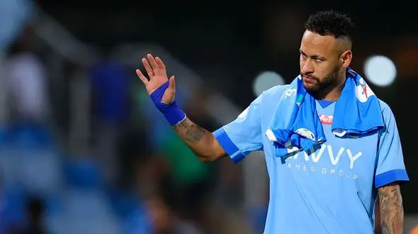 واکنش نیمار به پیروزی ۷ گُله الهلال با یک ایموجی خاص! + عکس