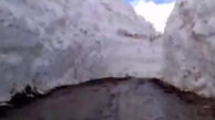 2 فیلم باورنکردنی از برف وحشتناک در لرستان