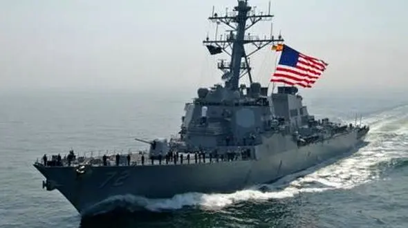 رزمایش آمریکا در خلیج فارس 