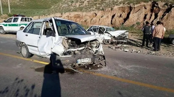 تصادف خونین در محور خرم آباد - پل زال