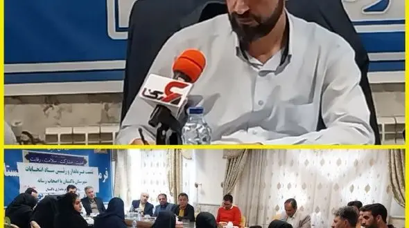  تاکید فرماندار تاکستان به استفاده از تمام ظرفیت‌ها جهت برگزاری باشکوه انتخابات / کسب رتبه برتر فنی کشور در اجرای پروژه های فاضلاب + فیلم