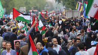راهپیمایی مردمی در حمایت از مردم مظلوم فلسطین برگزار شد