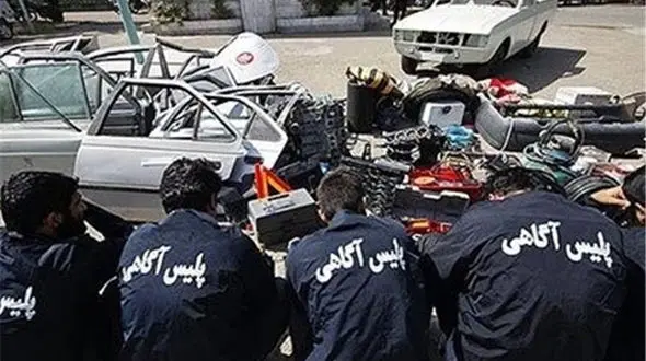دستگیری باند سارقان پراید در اراک