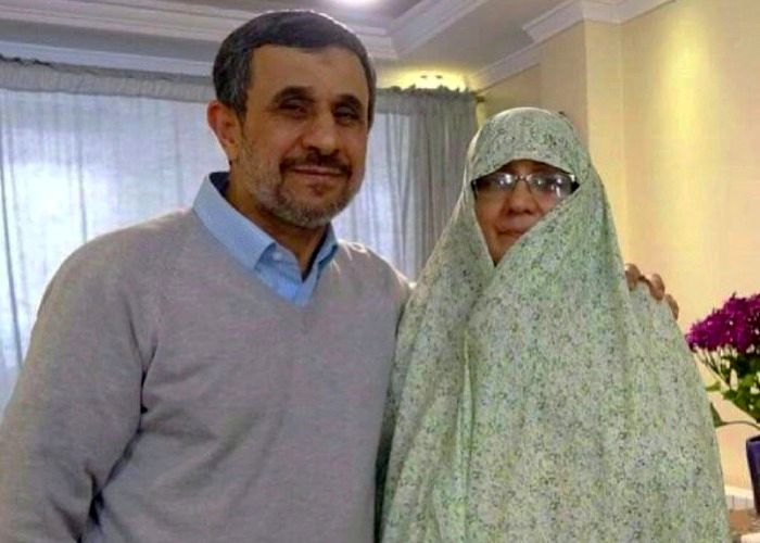 همسر محمود احمدی نژاد