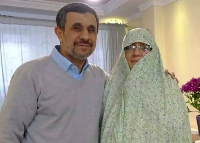 همسر محمود احمدی نژاد