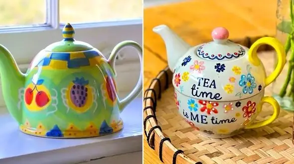 قوری چینی شیک و خاص؛ 15 مدل زیبای مناسب خانه شما