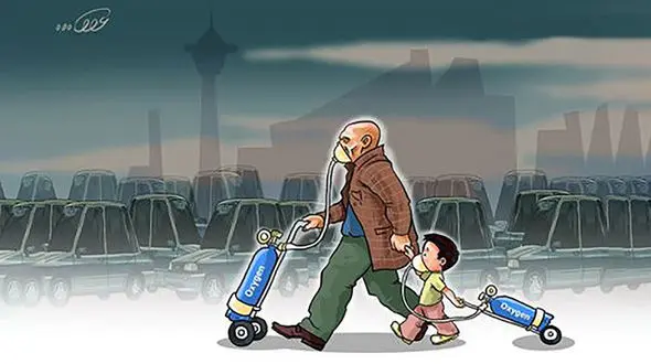 کشته های آلودگی هوا و تصادفات جاده ای ایران از جانباختگان زلزله ترکیه و سوریه هم بیشتر است / بودجه هوای پاک نصف شد !