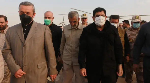 معاون اول رئیس جمهور وارد شلمچه شد