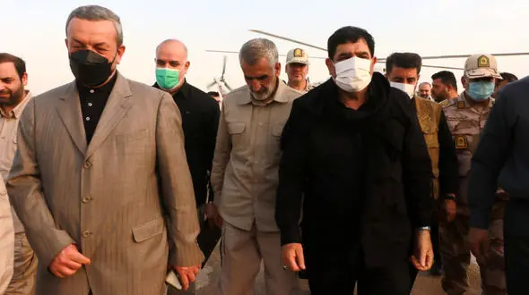 معاون اول رئیس جمهور وارد شلمچه شد