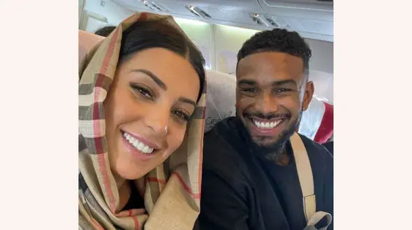 حجاب جذاب همسر بازیکن جدید پرسپولیس را ببینید + عکس