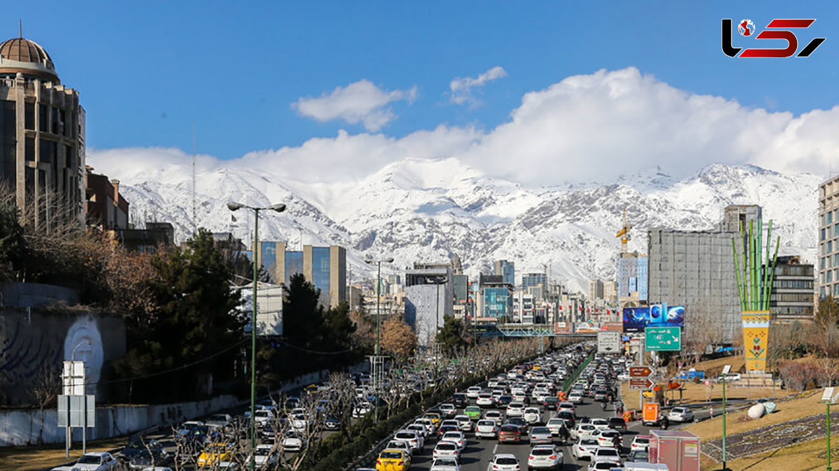 کاهش دمای تهران از روز چهاشنبه