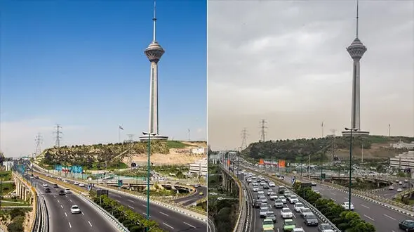 وضعیت هوای تهران امروز یکشنبه سوم اسفند ۱۴۰۴ + جدول پیش بینی ساعت‌ به‌ ساعت تهران