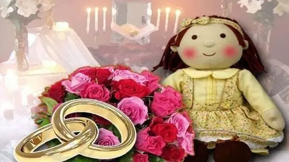ازدواج غم انگیز دختربچه 5 ساله با پسر 6 ساله + عکس ها