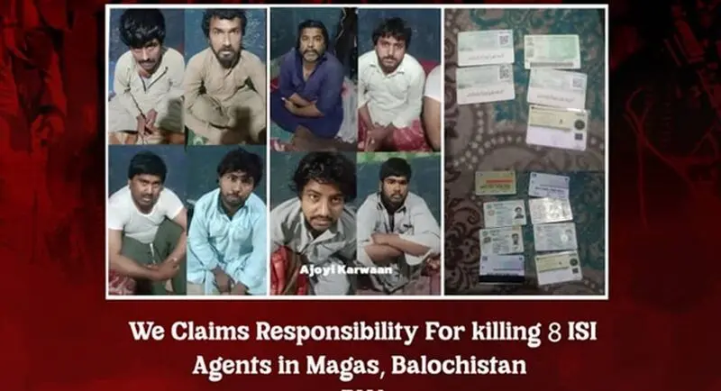 قتل عام 8 کارگر پاکستانی
