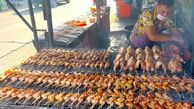 فیلم/ غذای خیابانی مشهور در تایلند؛ 5 روش برتر برای پخت مرغ در بانکوک 