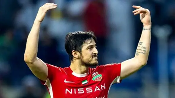 سردار آزمون و رقص عربی جالبش با عصا! + فیلم