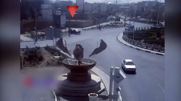 تصادف وحشتناک 405 با عابران پیاده در یزد + فیلم