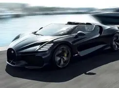 تصاویر و بررسی بوگاتی میسترال؛ شاهکار سرعت بدون سقف