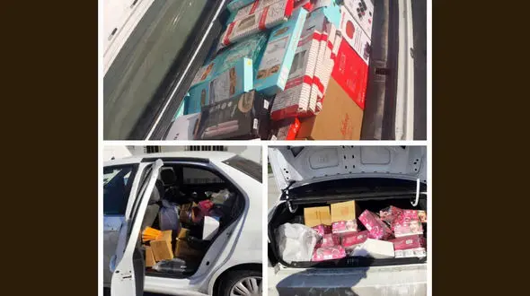 کشف لوازم آرایشی و بهداشتی قاچاق در رامهرمز 