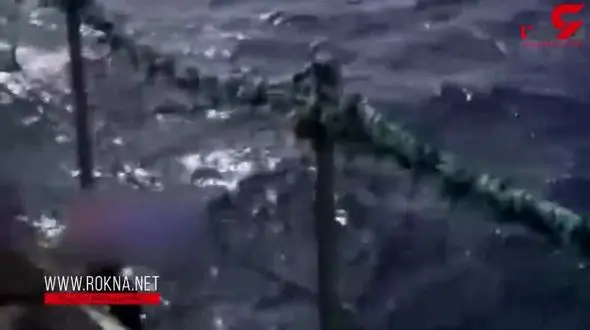 ماجرای نجات مردی که با شنا کردن قصد خروج از کشور را داشت+ فیلم