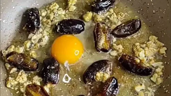 طرز تهیه صبحانه جذاب به اسم قیساواخرما + فیلم