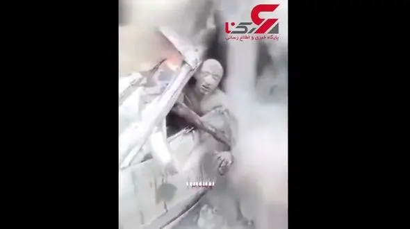 لحظات دلخراش از زنده زنده سوختن یک راننده در داخل خودرو + فیلم 