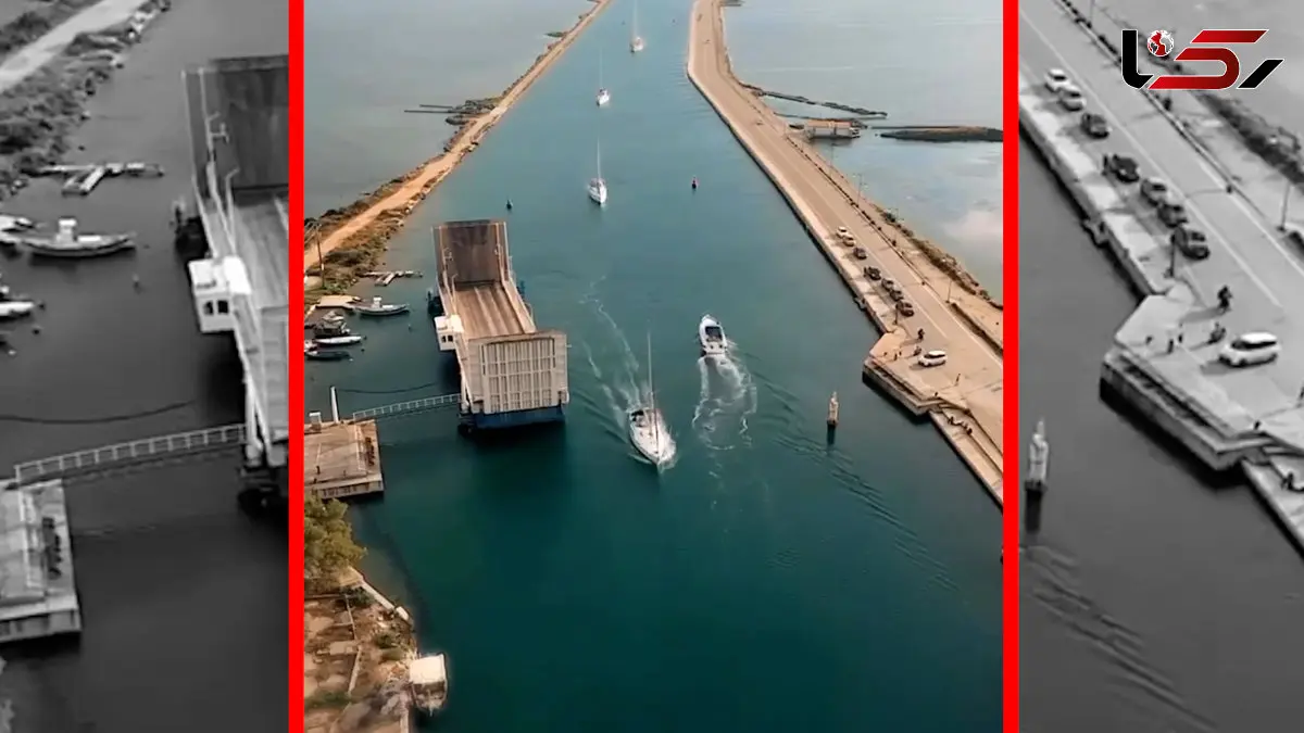 فیلم جزیره یونانی وابسته به یک پل شناور