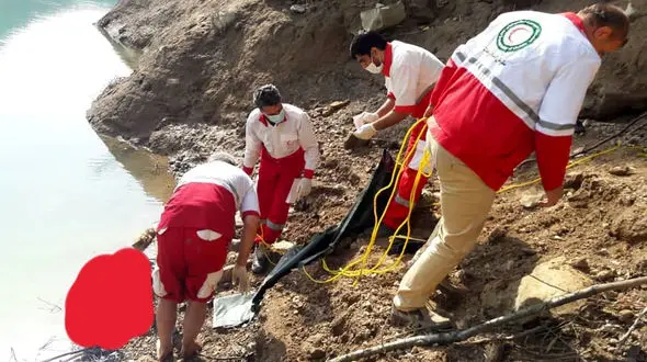 کشف جسد یک مرد در کنار دریاچه سد سلیمان + عکس